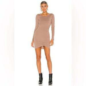 Revolve  | Bobi Los Ángeles- Supreme Jersey Ruched Bodycon Mini Dress